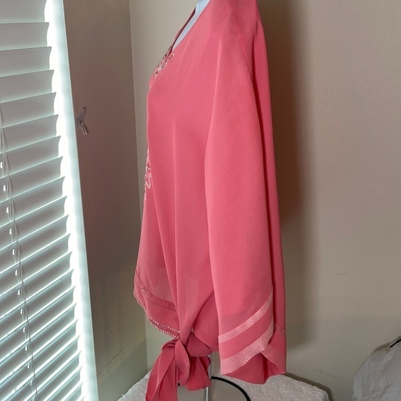 LANE Bryant Dolman Sleeve Blouse Size 14/16 - Picture 3 of 8